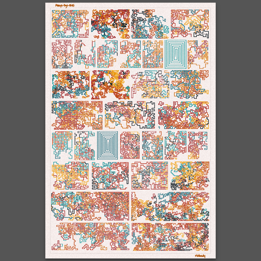 Alleys #153 static NFT preview