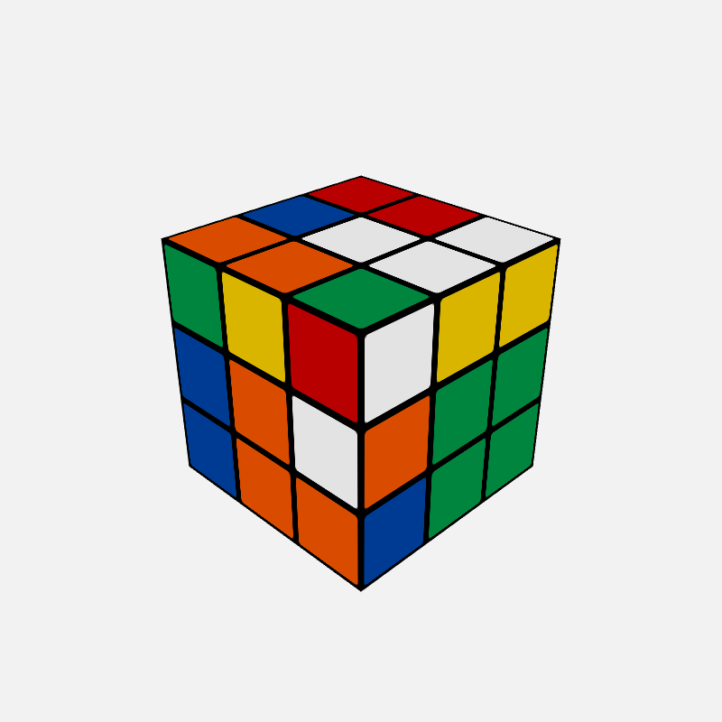 Rubik's Cube #74 static token preview