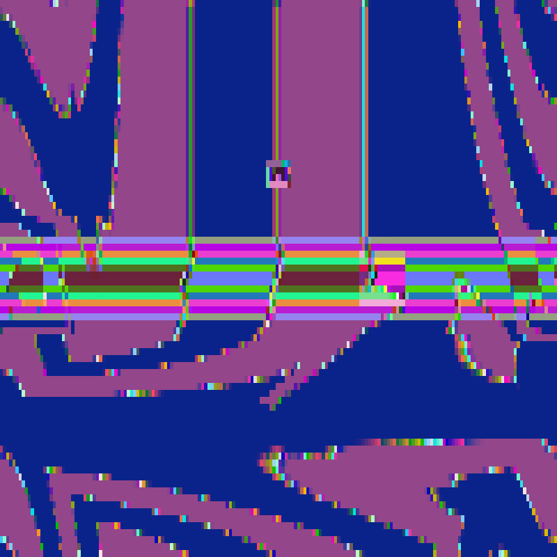 Pixel Flood #407 static NFT preview