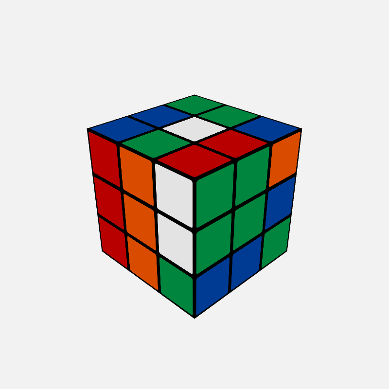 Rubik's Cube #215 static token preview