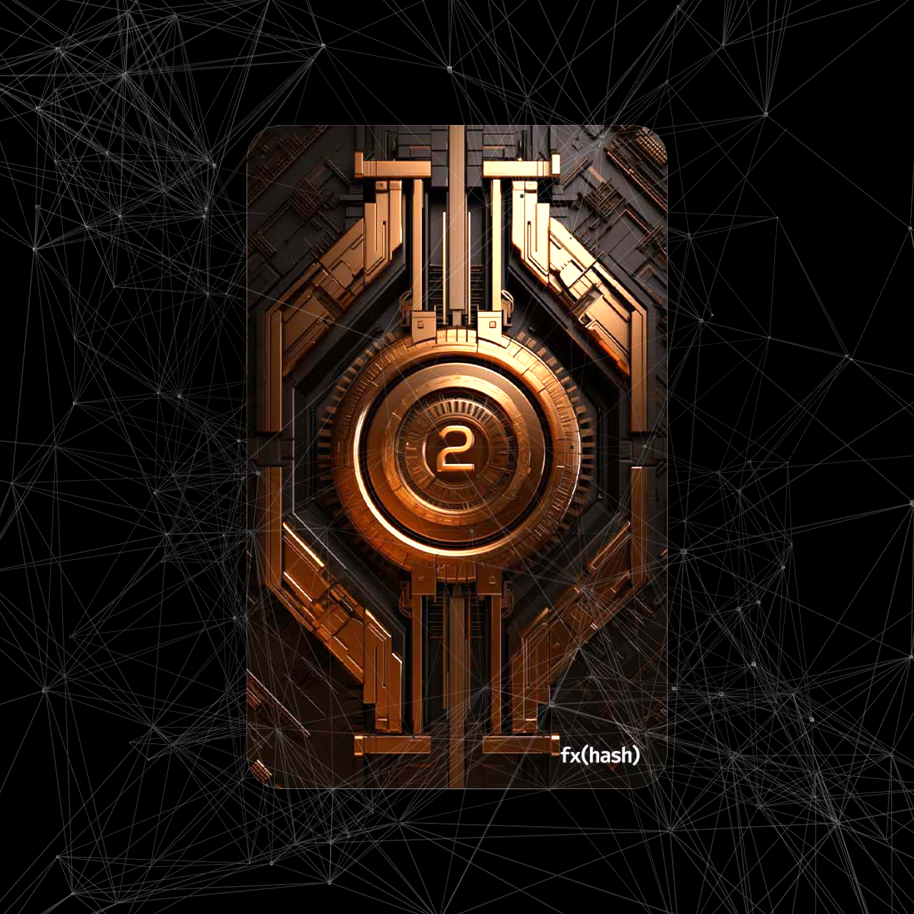 FXHash 2.0 Card #334 static token preview