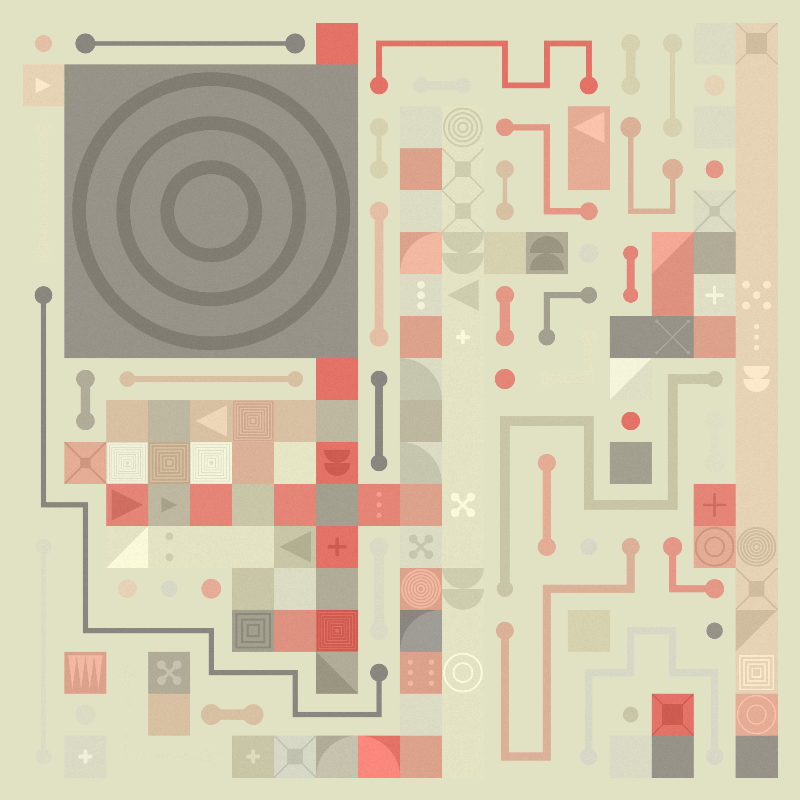 Scattered Pathways #225 static NFT preview