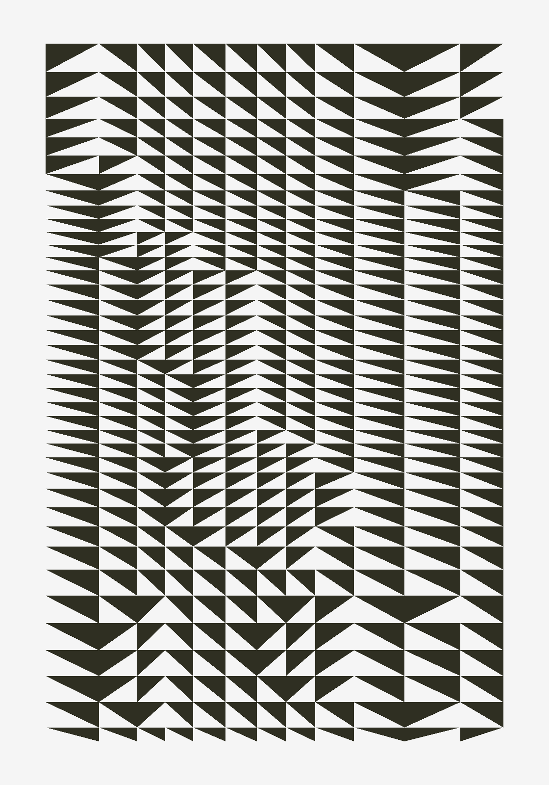 Triangular Harmony #106 static NFT preview