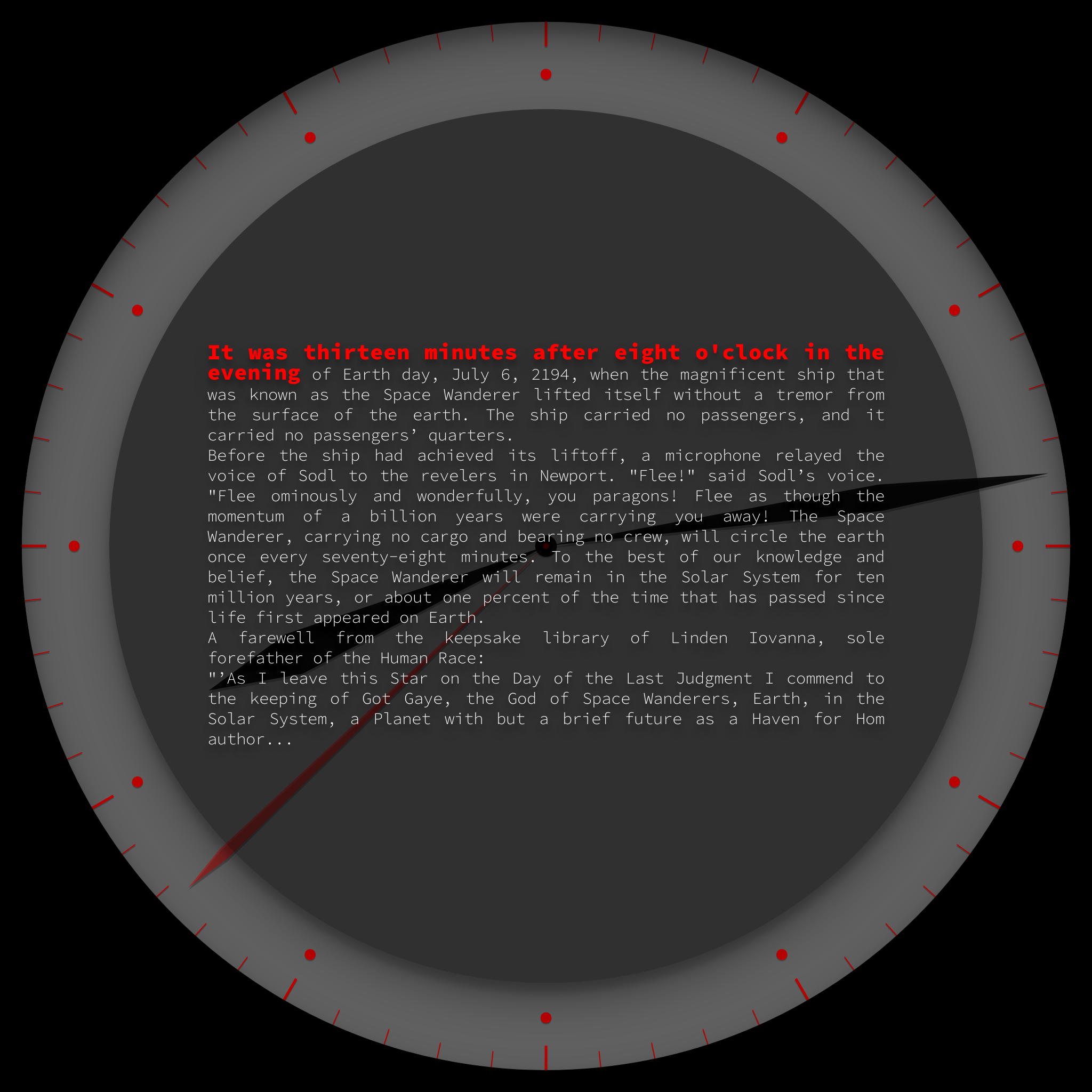 A Watch #172 static NFT preview