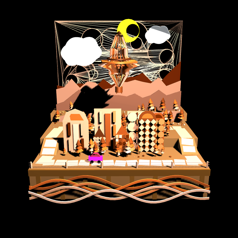 Paper Art 3D #41 static token preview