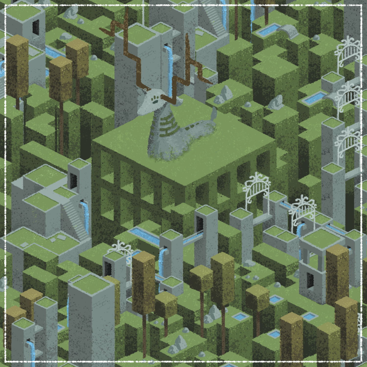 Perpetual Maze #58 static NFT preview