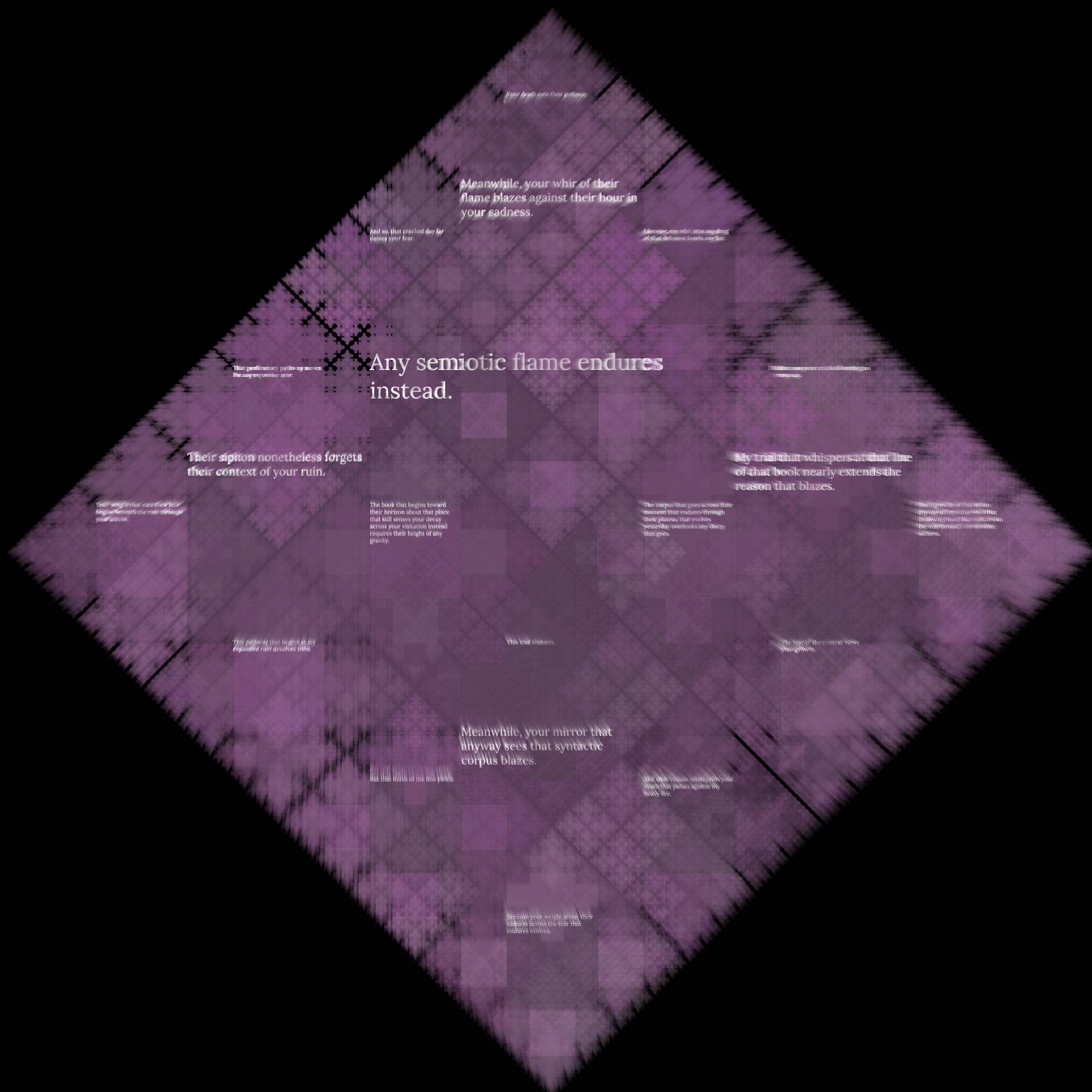 Diamond Fractal Fire #102 static token preview