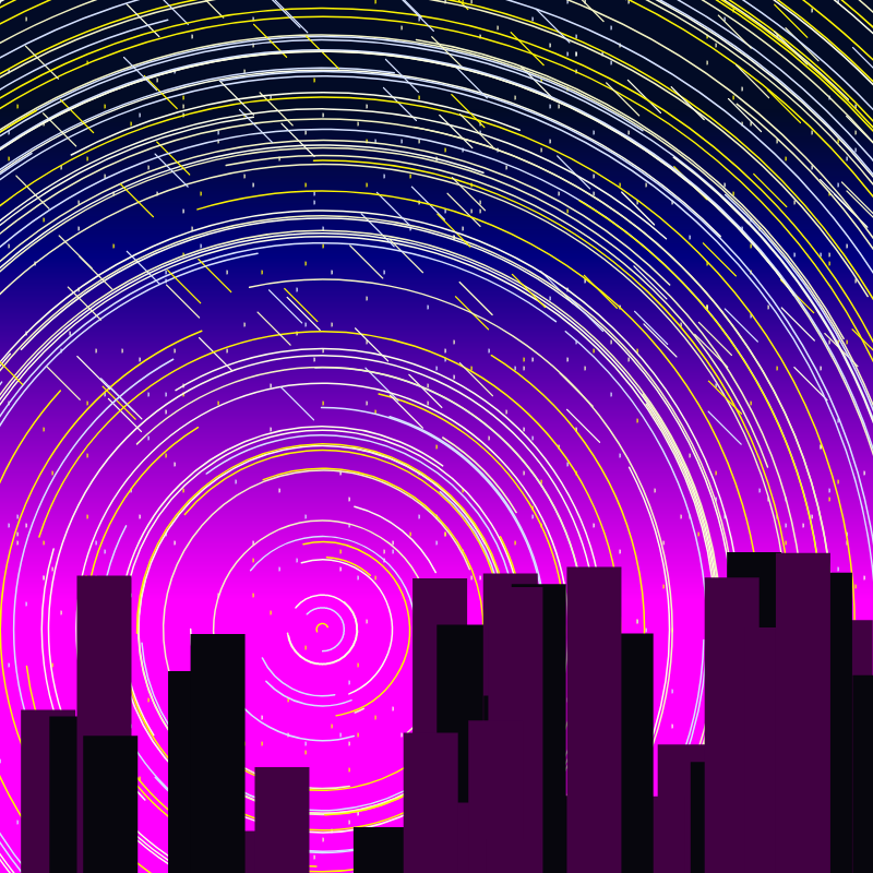 Starry sky #7 static token preview