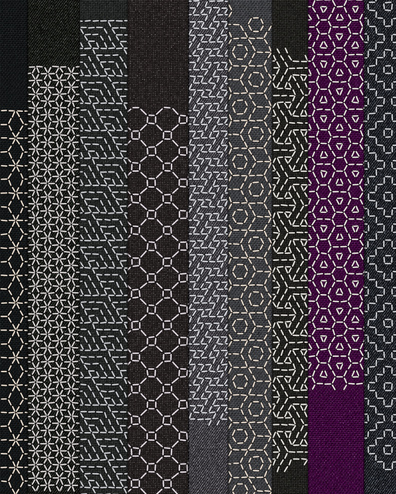 Sashiko #91 static NFT preview