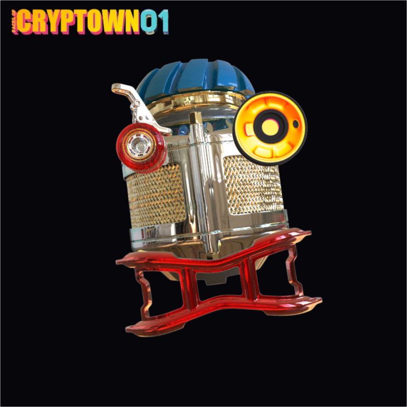 FacesOfCryptown vol.01 #104 static token preview
