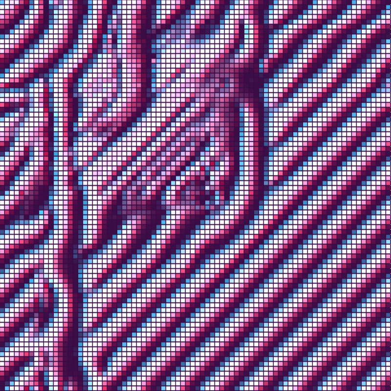 Waves and Ripples #116 static NFT preview