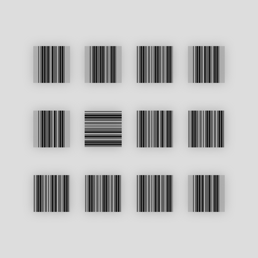 barcode(fxhash) #46 static NFT preview
