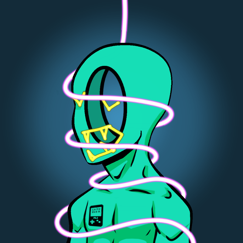 FX_D3M0NS #57 static NFT preview