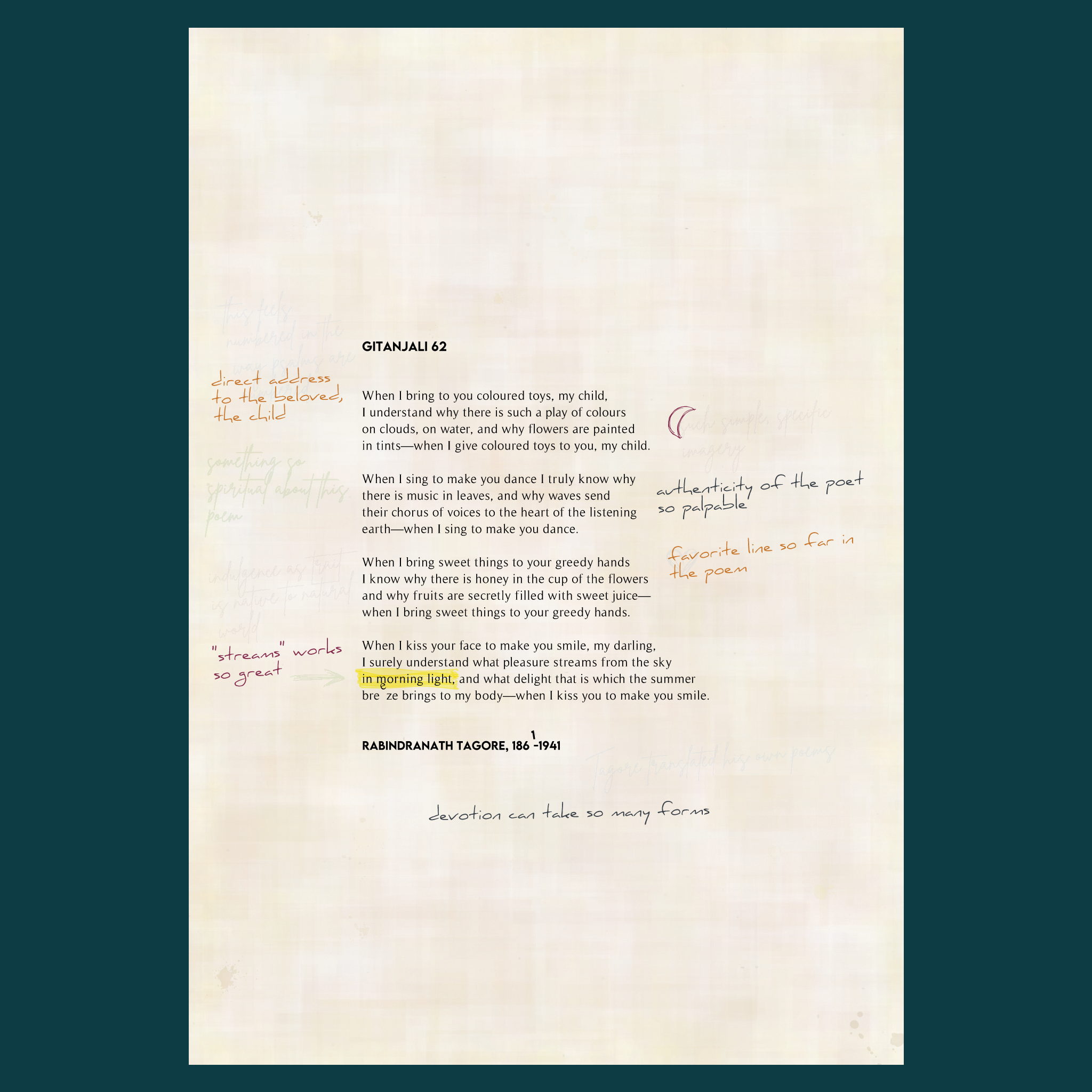 Poems in the Public Domain #61 static token preview