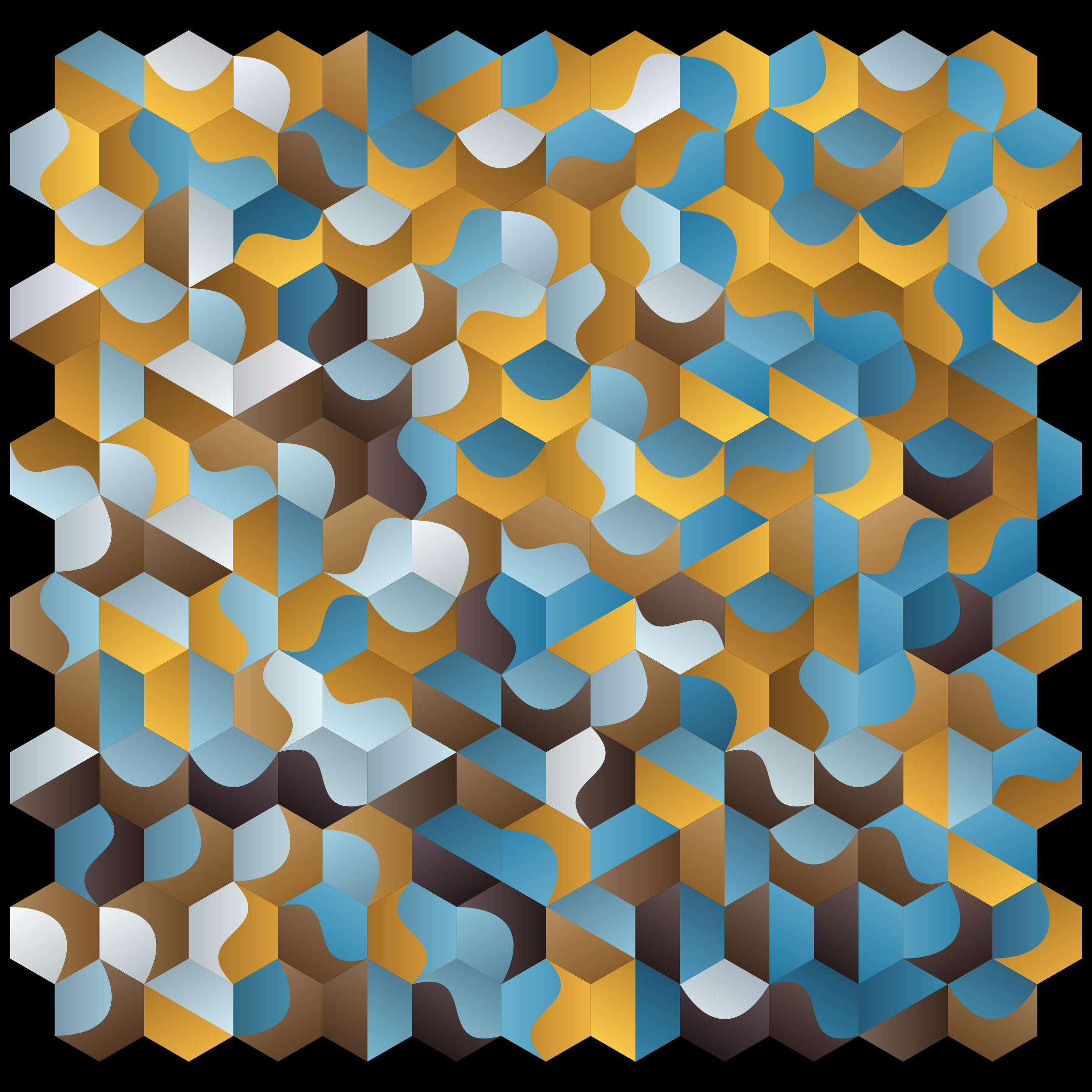 Hex Grid #126 static NFT preview