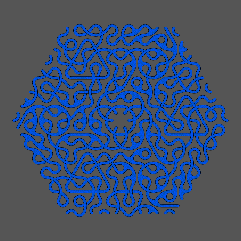Threefold Symmetry - Dark Variations #215 static token preview
