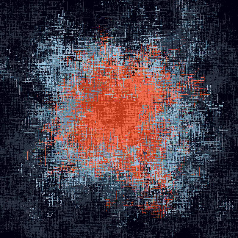 Pixel Tunnel II #147 static NFT preview
