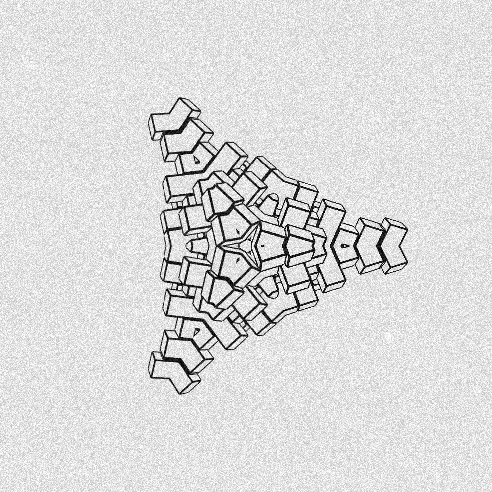 Monochrome Kaleido #412 static token preview