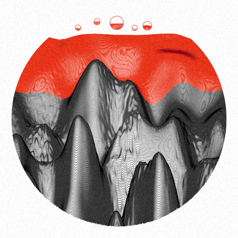 Plottable Mountain Moons #403 static NFT preview
