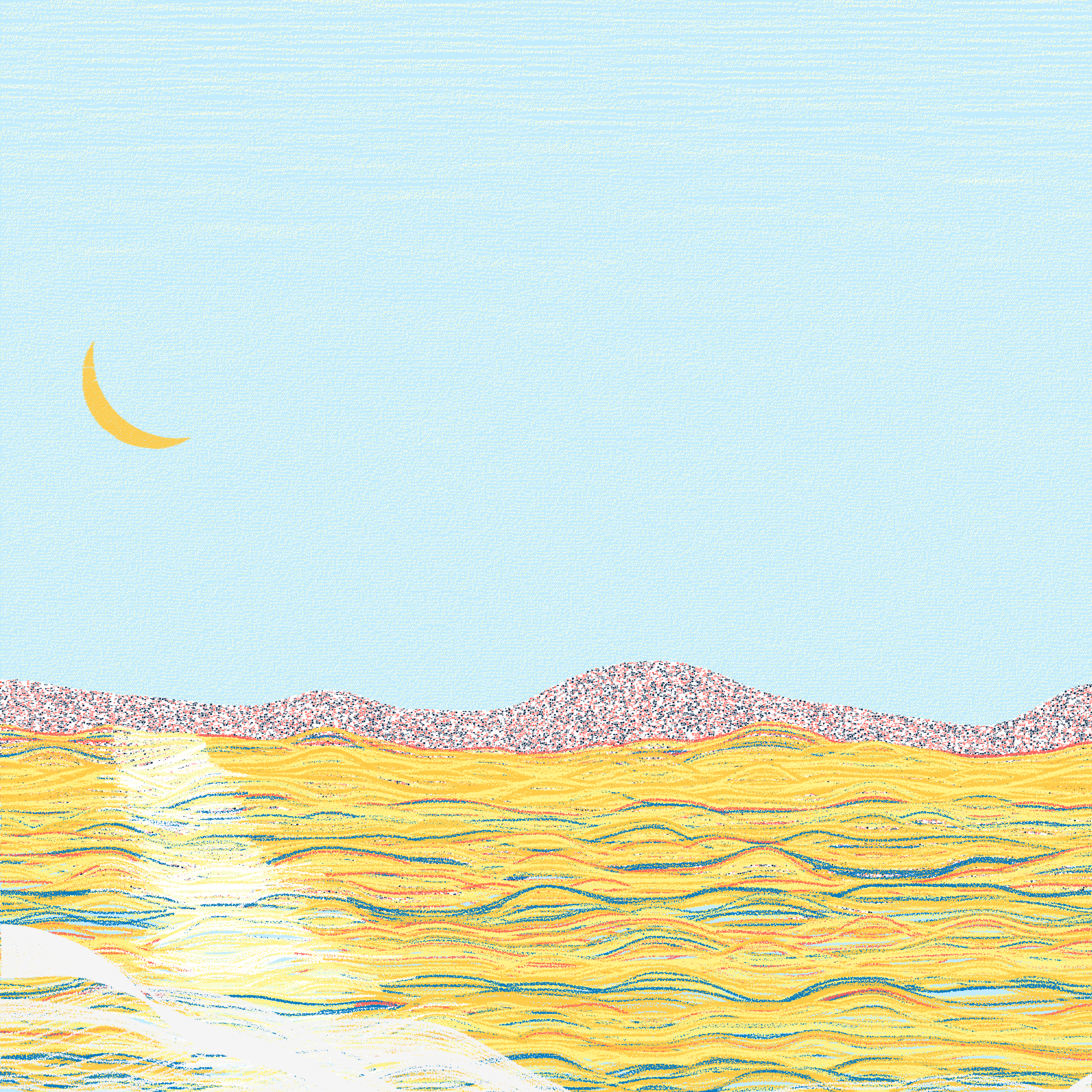 Moonlit Sea #48 static NFT preview