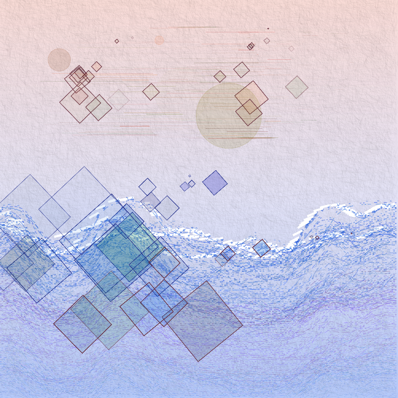 Icebergs #38 static NFT preview