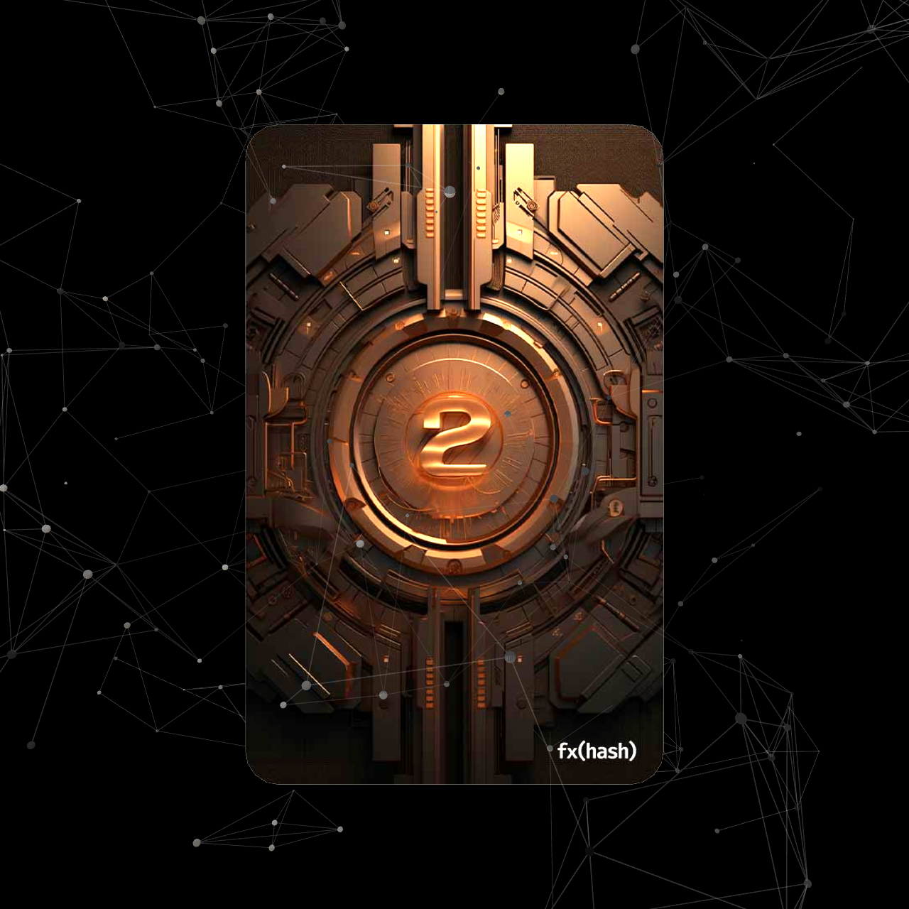 FXHash 2.0 Card #436 static NFT preview