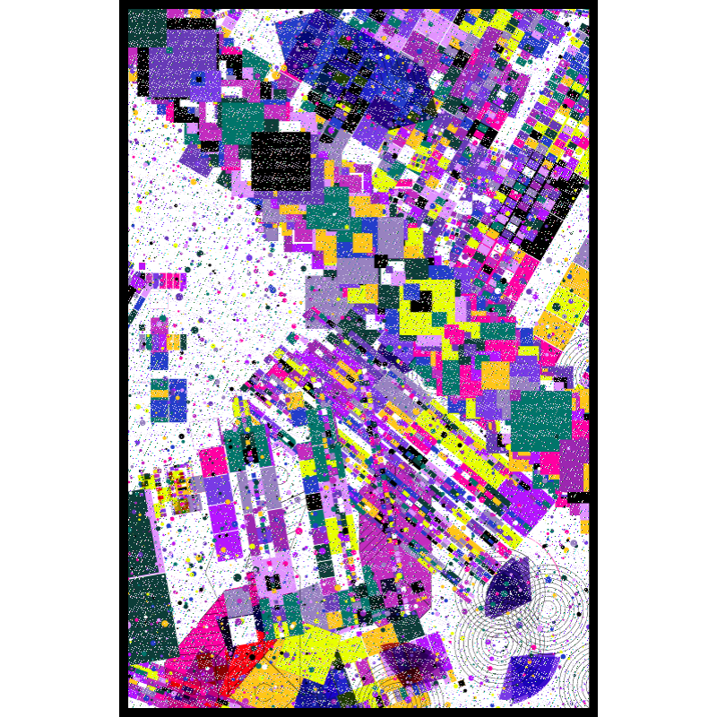 Abstract Life #184 static NFT preview