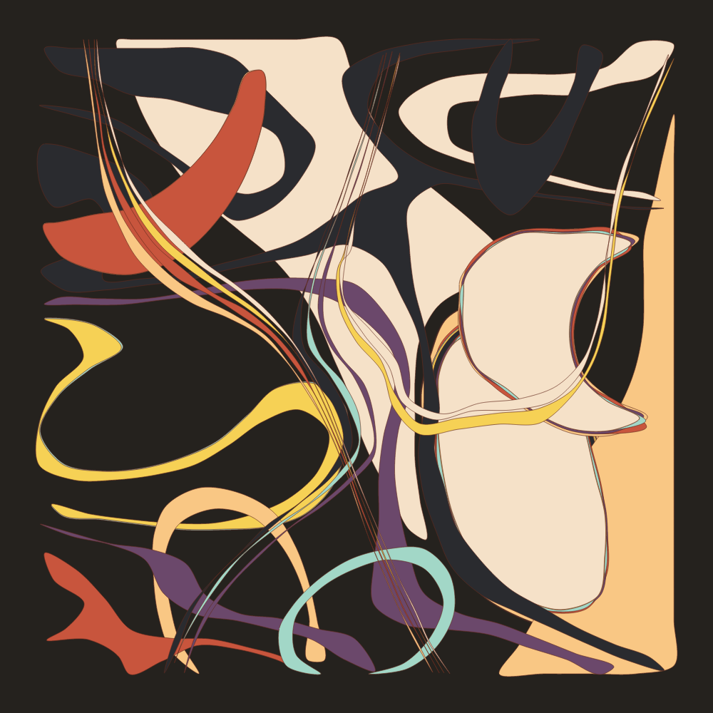 Geometric colorful shapes 3 #64 static NFT preview