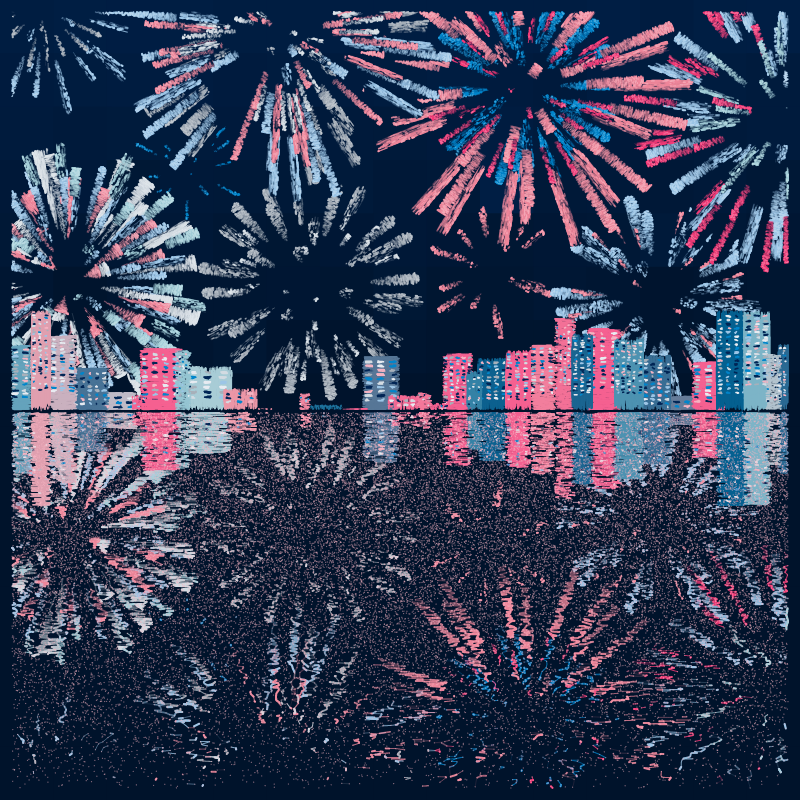 Fireworks #15 static token preview