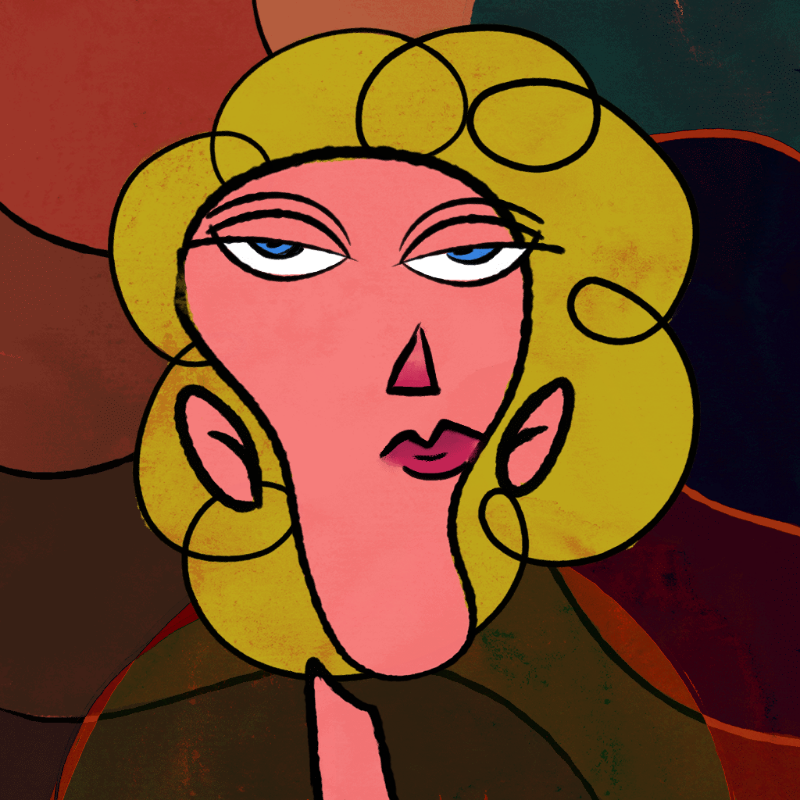 Beauty in Cubism #90 static NFT preview