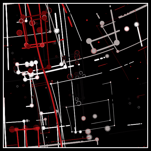 Star map #108 static NFT preview