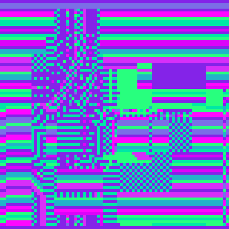 Mosaic #51 static NFT preview