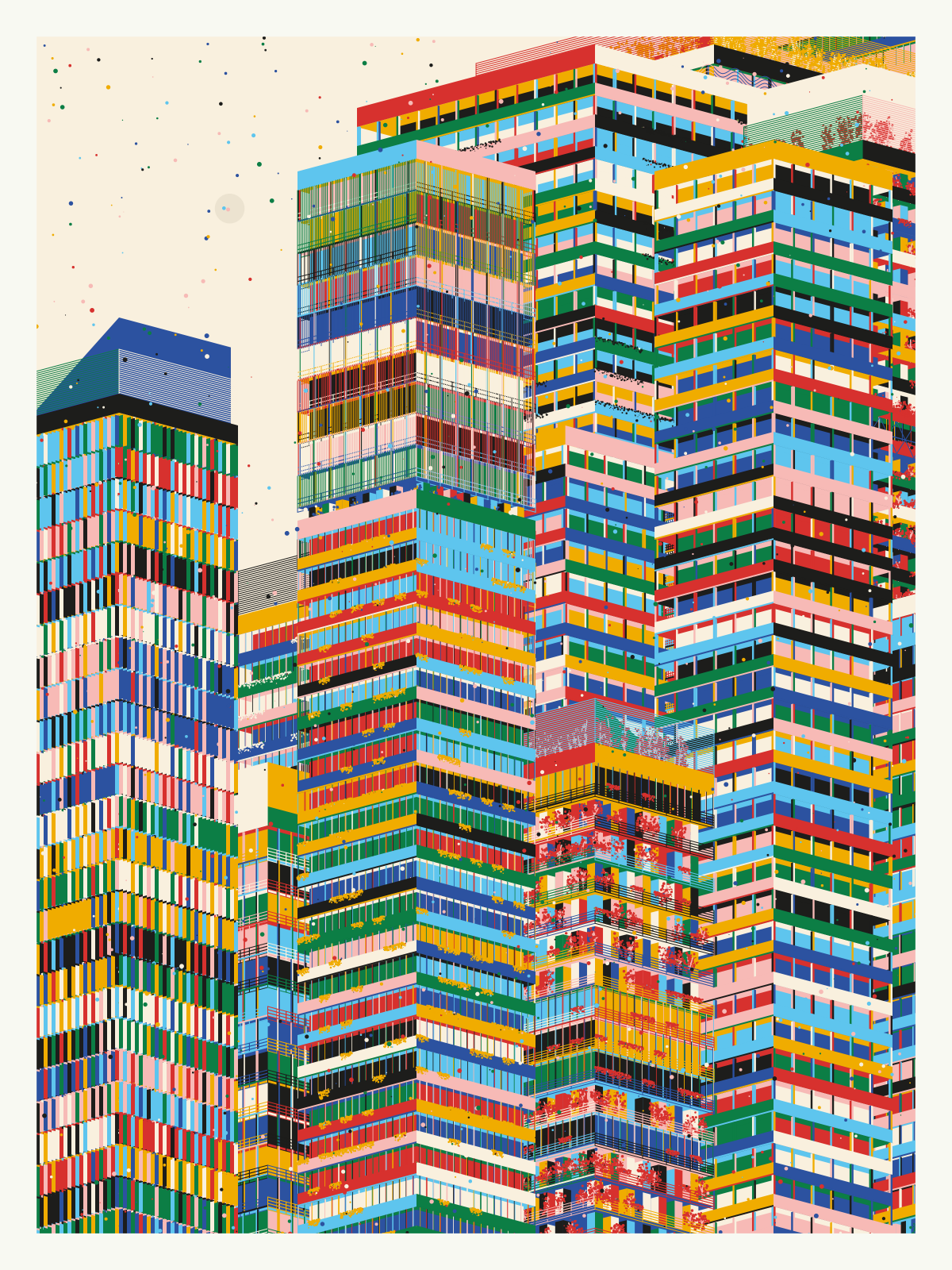 Perpendicular Inhabitation #243 static NFT preview