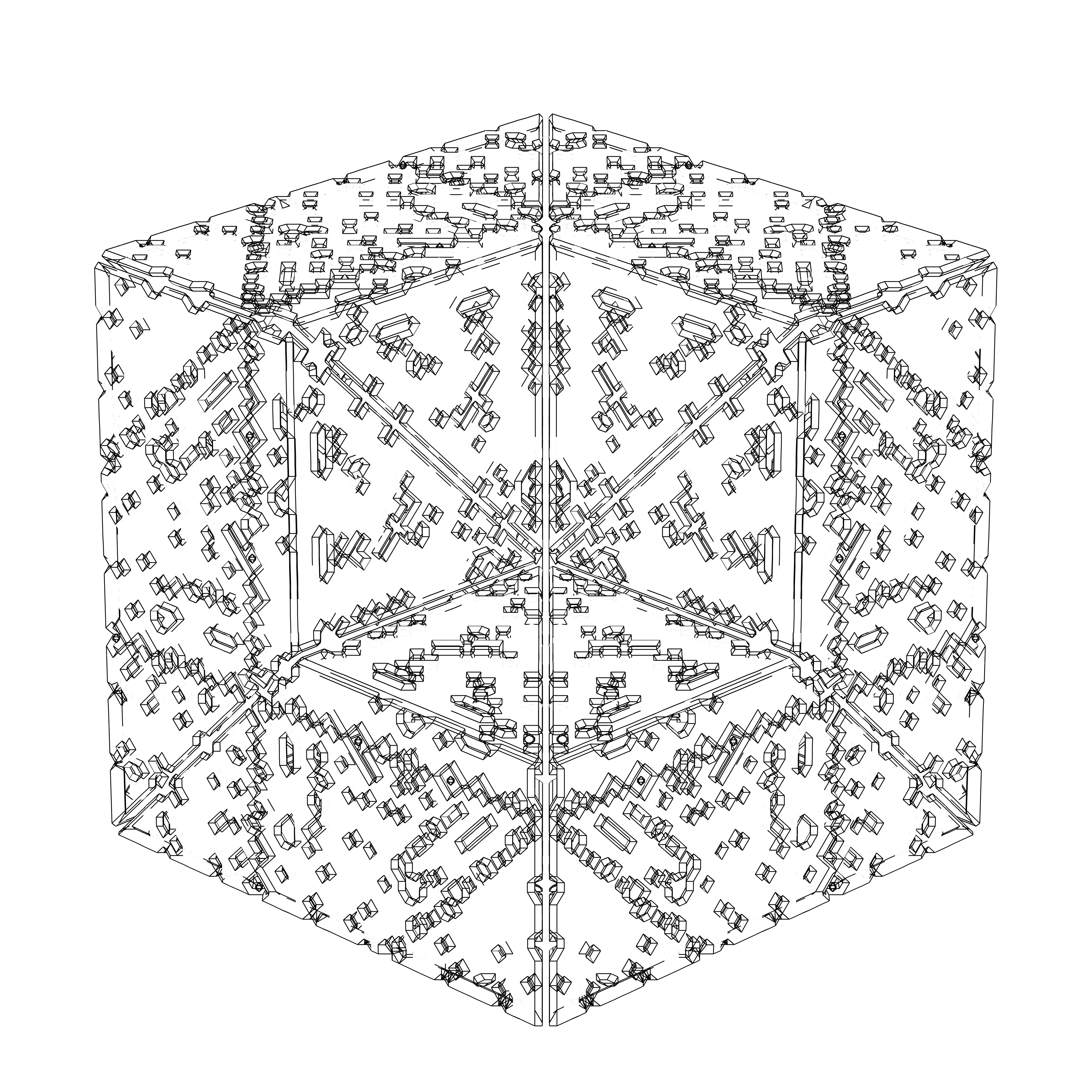 LL21 Alien Art Cube #623 static token preview