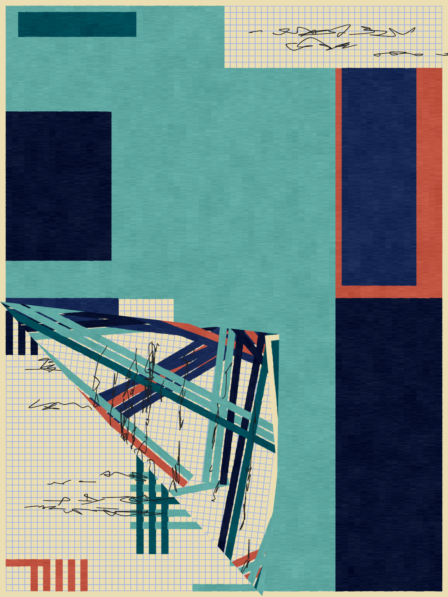 All Fold: Sketch #35 static NFT preview