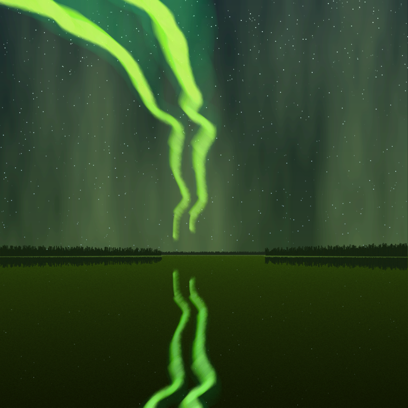 Aurora Borealis #39 static token preview