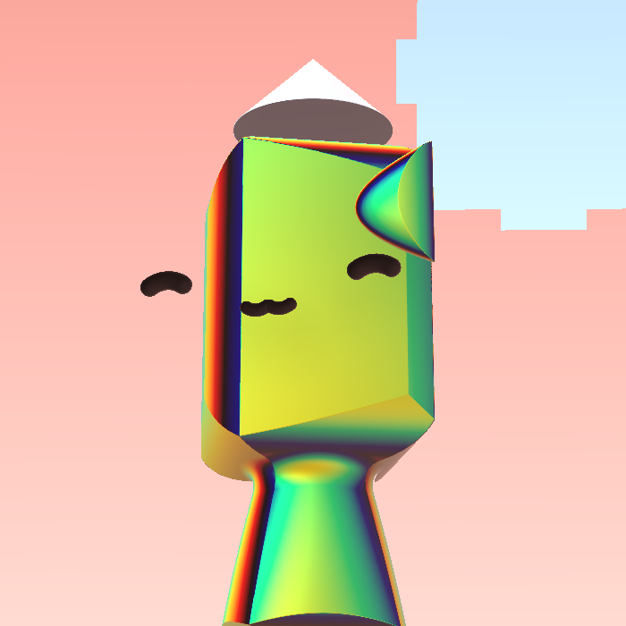 SHADER HEADZ #710 static token preview