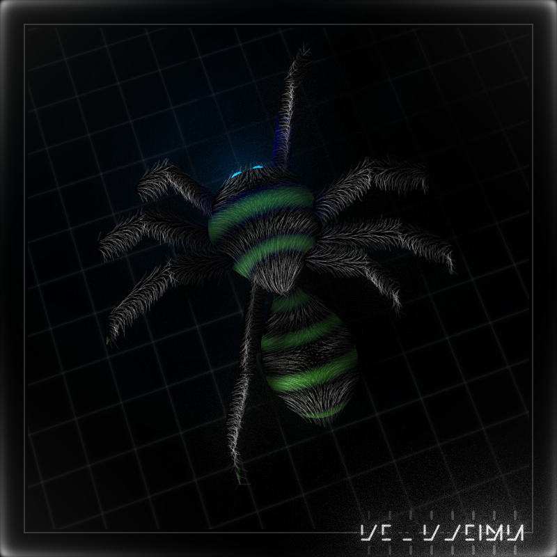 Impure Spiders #54 static NFT preview