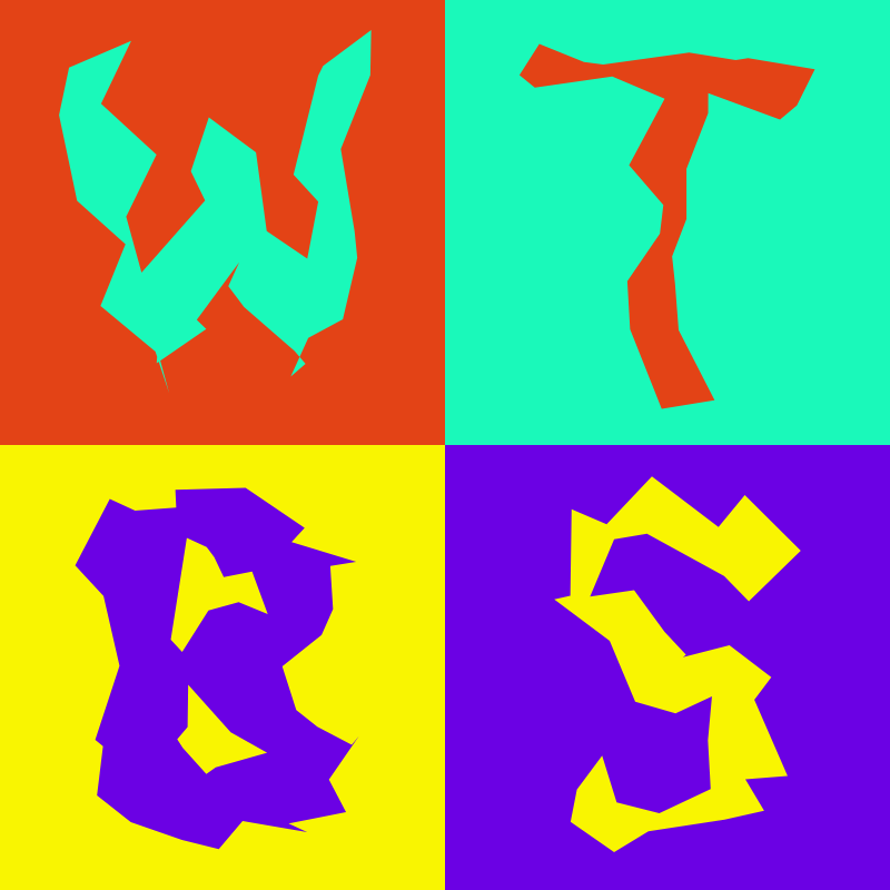 Waiting To Be Signed Logo with Wobbles #31 static token preview