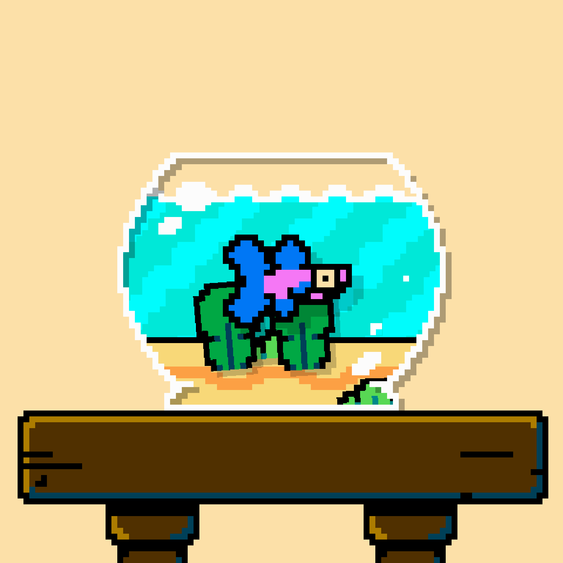betta fish #126 static token preview