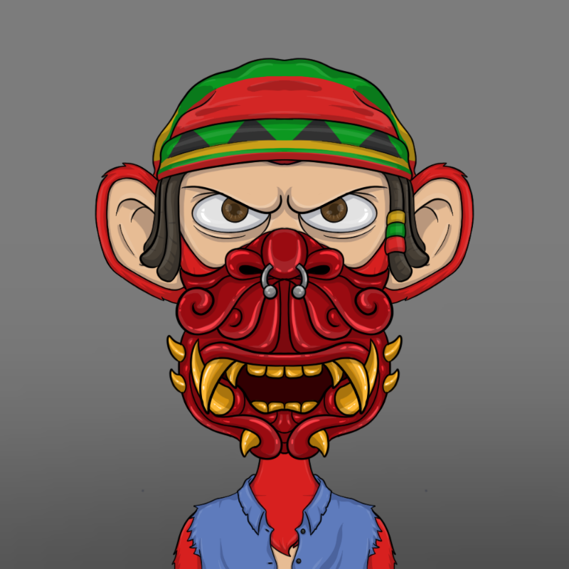 chimpantez #104 static token preview