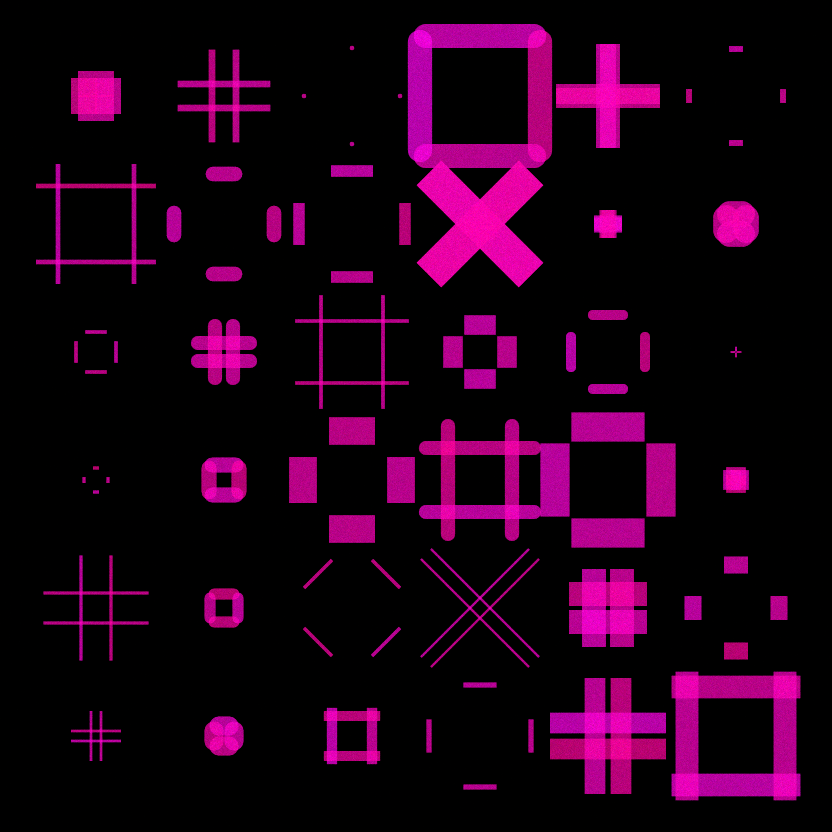 Hash Grid #10 static token preview