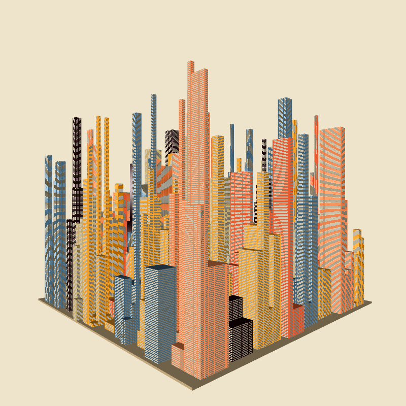 Random City Part 5:New York #12 static NFT preview