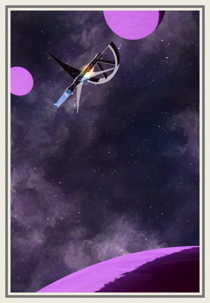 Visa to the stars #307 static NFT preview