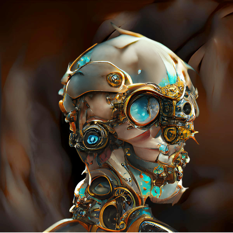 SkeleSteamPunx #169 static NFT preview