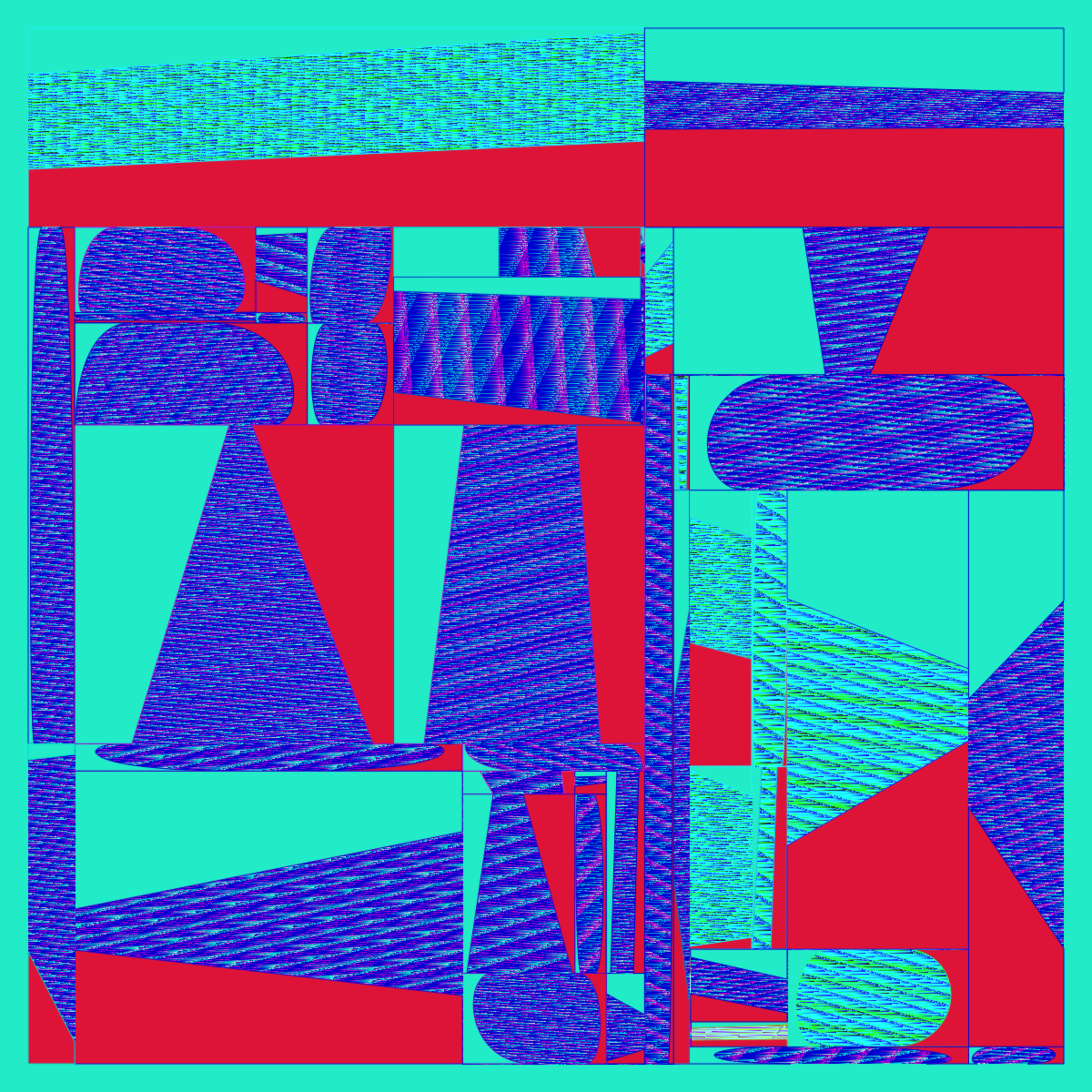 Subdivision: forms and feelings #162 static NFT preview