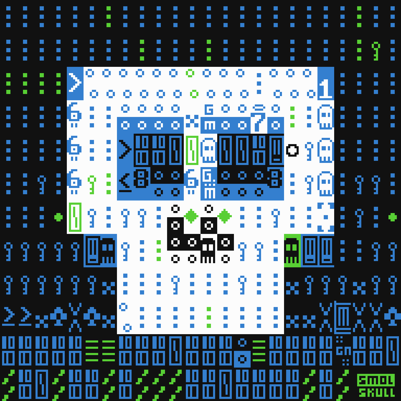 ASCII-SMOLSKULL #321 static token preview