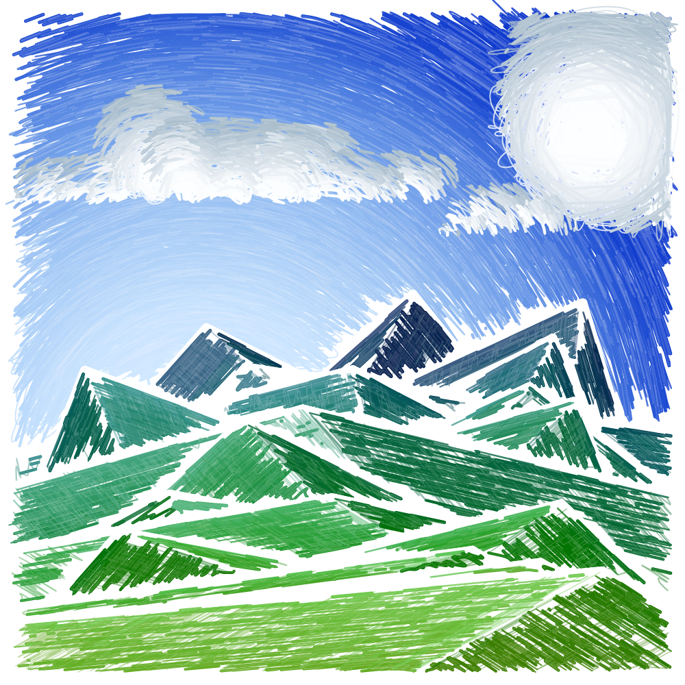 Mount Doodle #82 static token preview
