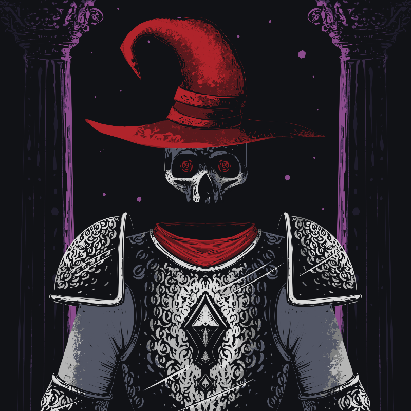 $SKULL Knights #178 static token preview