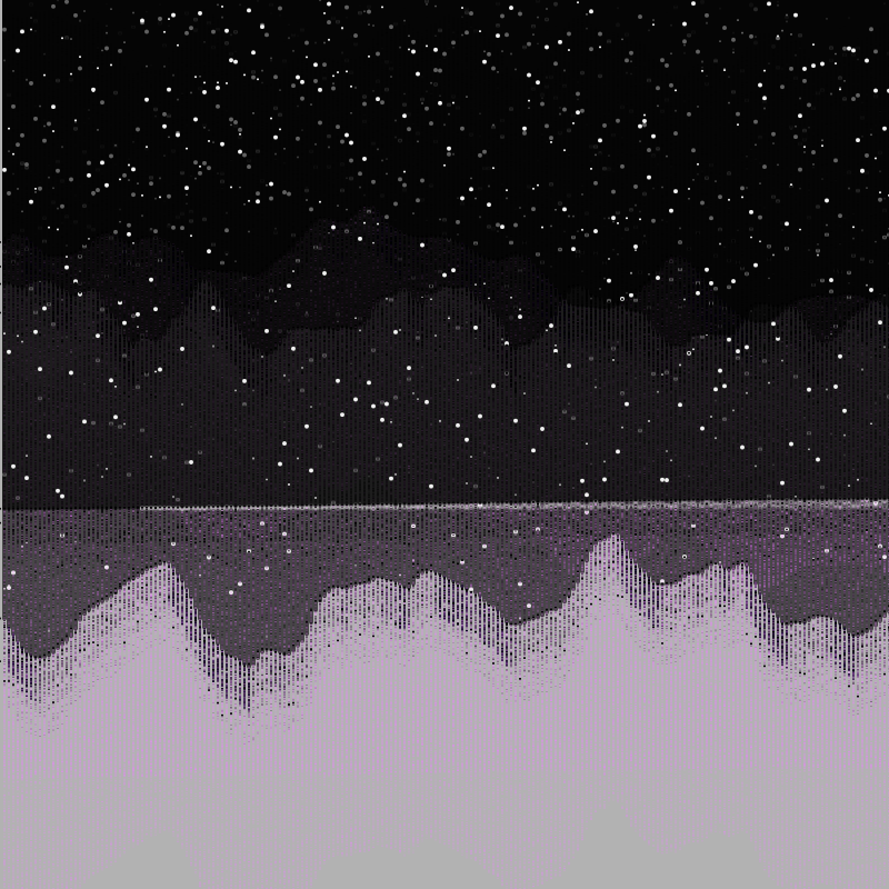 Glitched Mountains GT #244 static token preview